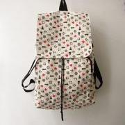 anchor backpack, nautical shoulder rucksack ,canvas backpack, beach bag, leisure bag,summer bag