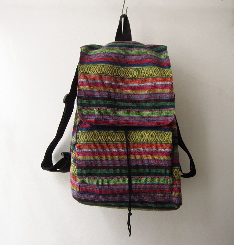 Aztec Rucksack ,hipster Backpack, Ethnic School Bag, Tribal Shoulder Rucksack Gift Idea , Holiday Bag